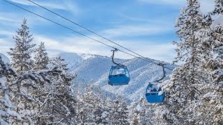 Bulgaristan Bansko kayak merkezi şehir turu yürüyerek [upl. by Mallorie79]