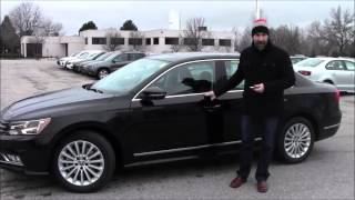 Test Drive Thursday 2016 Volkswagen Passat Comfortline Review with Robert Vagacs at Volkswagen Wate [upl. by Tavish6]