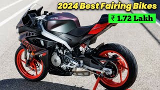 Top 7 Best Fairing Bikes in India 2024  From Rs 172 Lakh  Best Looking Sport Bikes in India [upl. by Barri]