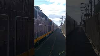 N453 City of Albury Departs North Geelong on up Warrnambool service train railway viralshort [upl. by Llewop]