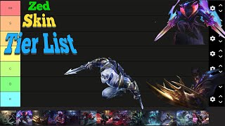 Zed Tier List Skin [upl. by Htezil316]