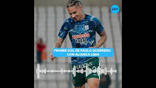 Primer gol de Paolo Guerrero con Alianza Lima ShortRPP [upl. by Nalid]