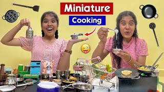 🔥MINIATURE COOKING Challenge with Akka🧑🏼‍🍳  Fun Overloaded😜  Ammu Times [upl. by Geraldine287]