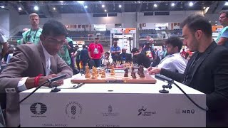 Praggnanandhaa vs Amin Tabatabaei  FIDE Chess Olympiad 2024  Round 8 [upl. by Asilla299]