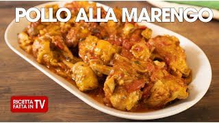 POLLO ALLA MARENGO di Benedetta Rossi  Ricetta TV Fatto in Casa per Voi [upl. by Kachine]