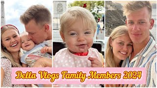 Della Vlogs Family Members Real Name and Ages [upl. by Awhsoj]