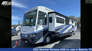 Magnificent 2022 Newmar Ventana Diesel Pusher RV For Sale in Boerne TX  RVUSAcom [upl. by Atinele322]