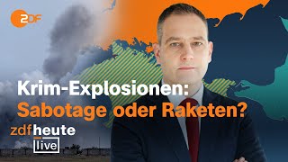 Militärexperte Gressel zu neuen Angriffen auf der Krim  ZDFheute live [upl. by Creamer]