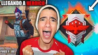 ASI FUE COMO LLEGUE A HEROICO EN FREE FIRE POR PRIMERA VEZ increiblemente epico  TheDonato [upl. by Ennagem]