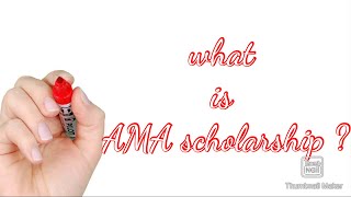 AMA SCHOLARSHIP 2024 foreign study education [upl. by Letha]