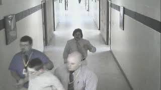 Kid gets tackled running down the hallway by three staff [upl. by Aitret959]