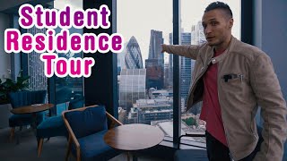 London Spitalfields Student Residence Tour w Egor Eremeev [upl. by Assenahs388]