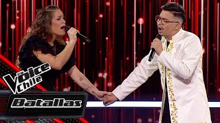 Florencia Santibáñez vs Ignacio Araneda  Como quien pierde una estrella  The Voice Chile [upl. by Yremrej]