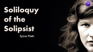 Soliloquy Of The Solipsist  Sylvia Plath [upl. by Ydnamron]