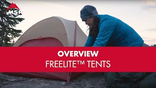 MSR Freelite™ Tent Series Overview [upl. by Airetak378]