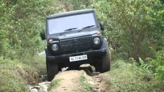 MercedesBenz Gwagen offroad driveavi [upl. by Weil]