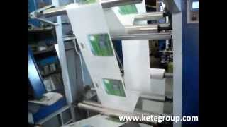 6 Color Flexo Printing Machine [upl. by Adieno313]