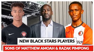 NEW BLACK STARS YOUNG PLAYERS GHANA AFCON DRAW FOR MOROCCO 2025 ASAMOAH GYAN NEWS AND MORE [upl. by Darlleen]