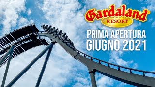 Gardaland APERTURA 2021 tutte le NOVITÀ [upl. by Pippy]