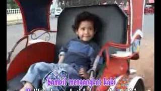 Becak  Lagu AnakAnak Indonesia Karya Ibu Sudflv [upl. by Vladi]