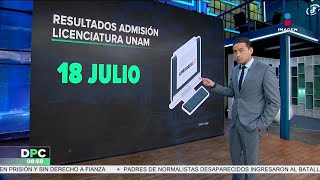 Estas son las fechas de los resultados de los exámenes de ingreso a nivel licenciatura  DPC [upl. by Abeh]