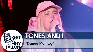 Tones and I Dance Monkey US TV Debut [upl. by Ivens574]