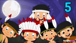 Dieci piccoli indiani  Filastrocche per bambini by HooplaKidz Italiano [upl. by Kial699]