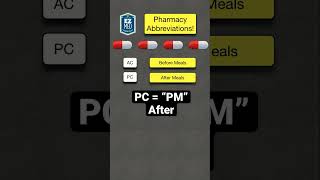 Can You Name these Pharmacy Abbreviations Pharmacology Made Easy shorts [upl. by Leong]