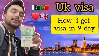 Get UK visa in 10 Days  UK Tourist Visa process ukvisa [upl. by Dole26]