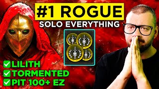 Best Rogue with Minimal Gear to SOLO Anything  Season 4 Diablo 4 Guides [upl. by Buckley]