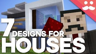 7 Contraptions for REDSTONE HOUSES [upl. by Dayir791]