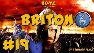 Rome Total War Darthmod  Briton Campaign Part 19  Holding Position [upl. by Aiynat]