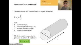 Soortelijke weerstand weerstand van een metaaldraad [upl. by Teteak]