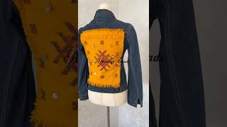 Moroccan Amazigh Denim Jacket shorts [upl. by Anaeirb701]