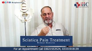 Sciatica Treatment Without Medicine  IHC Spine Center Pakistan ihc ihcspinecenter hospital [upl. by Ardra692]