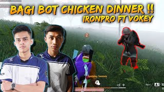 Perlawanan Sengit Vokey Melawan BOT Terkuat Di ASIA  Ironpro FT Vokey  PUBG Mobile Malaysia [upl. by Gifferd]