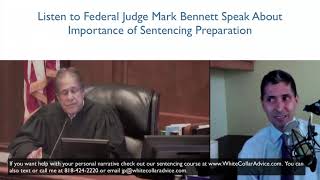 Federal Judge Offers Key Tip To Prepare For Sentencing Hearing [upl. by Netsirk]