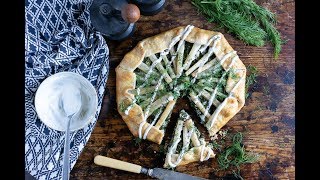 Salsify Kale Galette [upl. by Tselec]