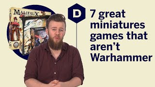 7 Great miniatures games that arent WARHAMMER [upl. by Aciamaj851]