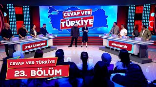 Cevap Ver Türkiye 23 Bölüm CevapVerTurkiye [upl. by Joela]