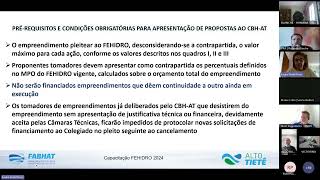 Critérios de pontuação e análise dos empreendimentos para o processo FEHIDRO 2024 [upl. by Ameluz764]