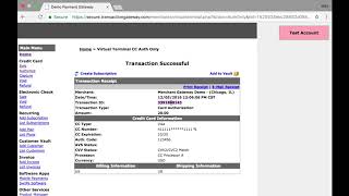 Authorize and Capture Credit Card Transactions using Payment Gateway [upl. by Florida]