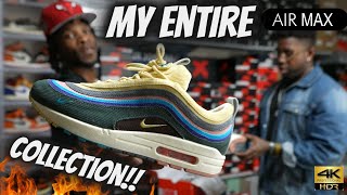 MUST WATCH MY ENTIRE AIR MAX COLLECTION 2022 W A SPECIAL GUEST [upl. by Ennovart]