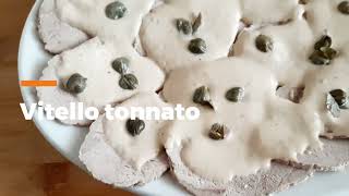 Vitello tonnato  ricetta classica piemontese [upl. by Naivaf]