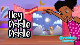 Hey Diddle Diddle  Gracie’s Corner Zydeco Remix  Nursery Rhymes  Kids Songs [upl. by Acirretal]