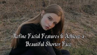 Refine Facial Features amp Achieve a Beautiful Shorter Face [upl. by Munshi]