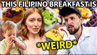 We Tried the STRANGEST Filipino Breakfast in Manila [upl. by Dermot]