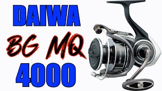 Daiwa BGMQ4000DXH BG MQ Spinning Reel Review  JampH Tackle [upl. by Yleme]