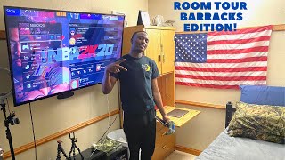 US Army Engineer Barracks Room Tour What its like to live in the barracksFort Campbell 🇺🇸 [upl. by Rina877]