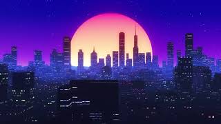 Synth city Screensaver 10 Hours Full HD [upl. by Ingraham803]